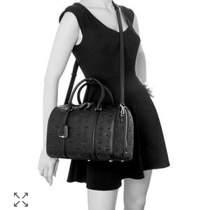 essential boston in monogram leather